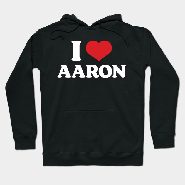 I Heart Aaron Bushnell Hoodie by Emma